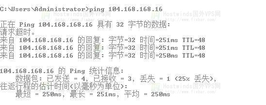 Hostwinds西雅图ping