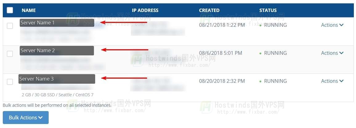 Hostwinds教程：如何使用Cloud Portal管理服务器IP