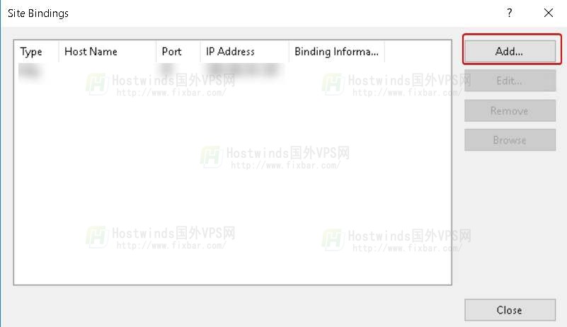 Hostwinds教程：如何将站点添加到Windows VPS