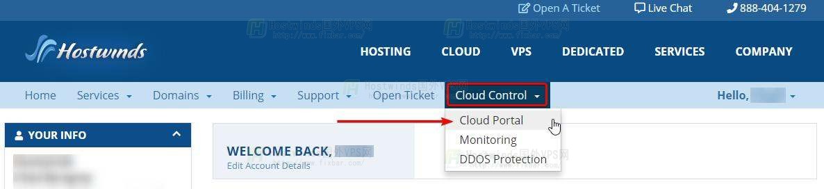 hostwinds服务器重新安装Virtualmin