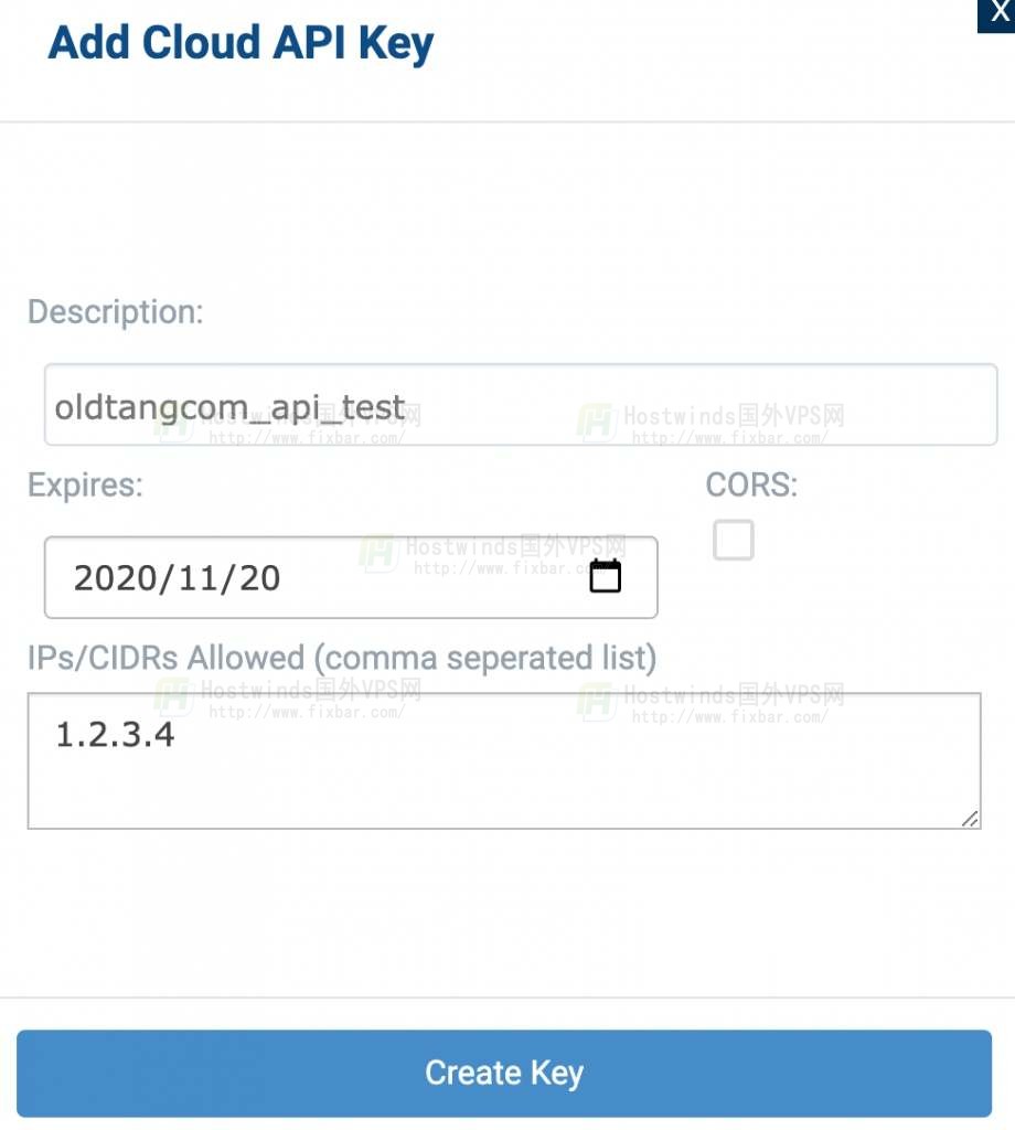 hostwinds后台