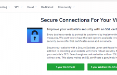 Hostwinds上续订SSL证书
