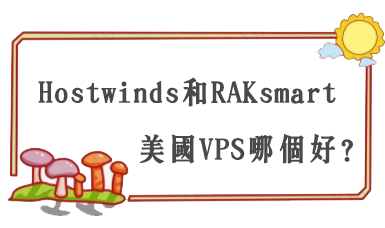 美国VPS主机Hostwinds和RAKsmart对比评测