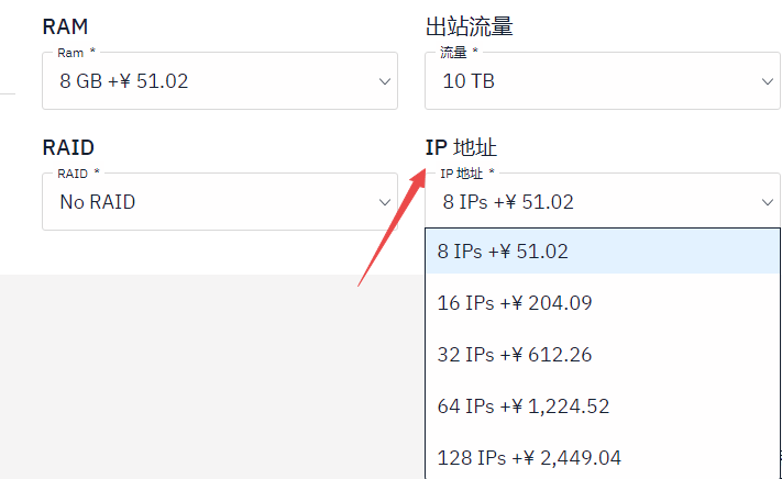 美国多IP站群服务器