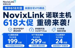 NovixLink 618优惠